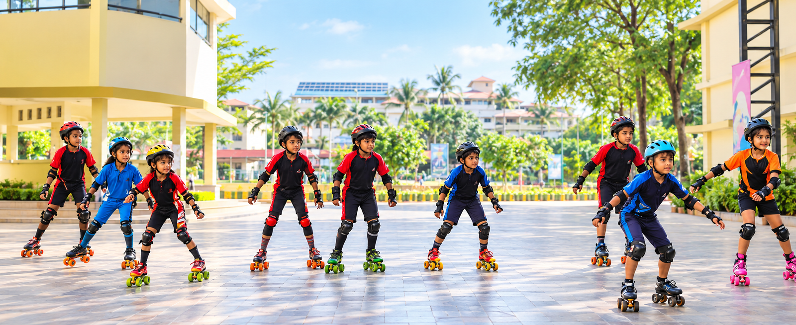 Roller skating