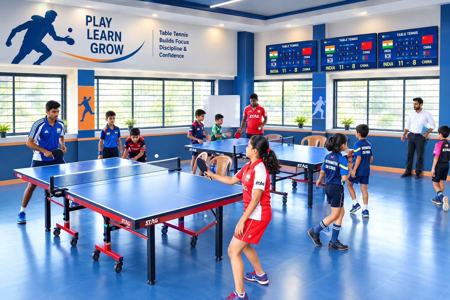 Table tennis academy