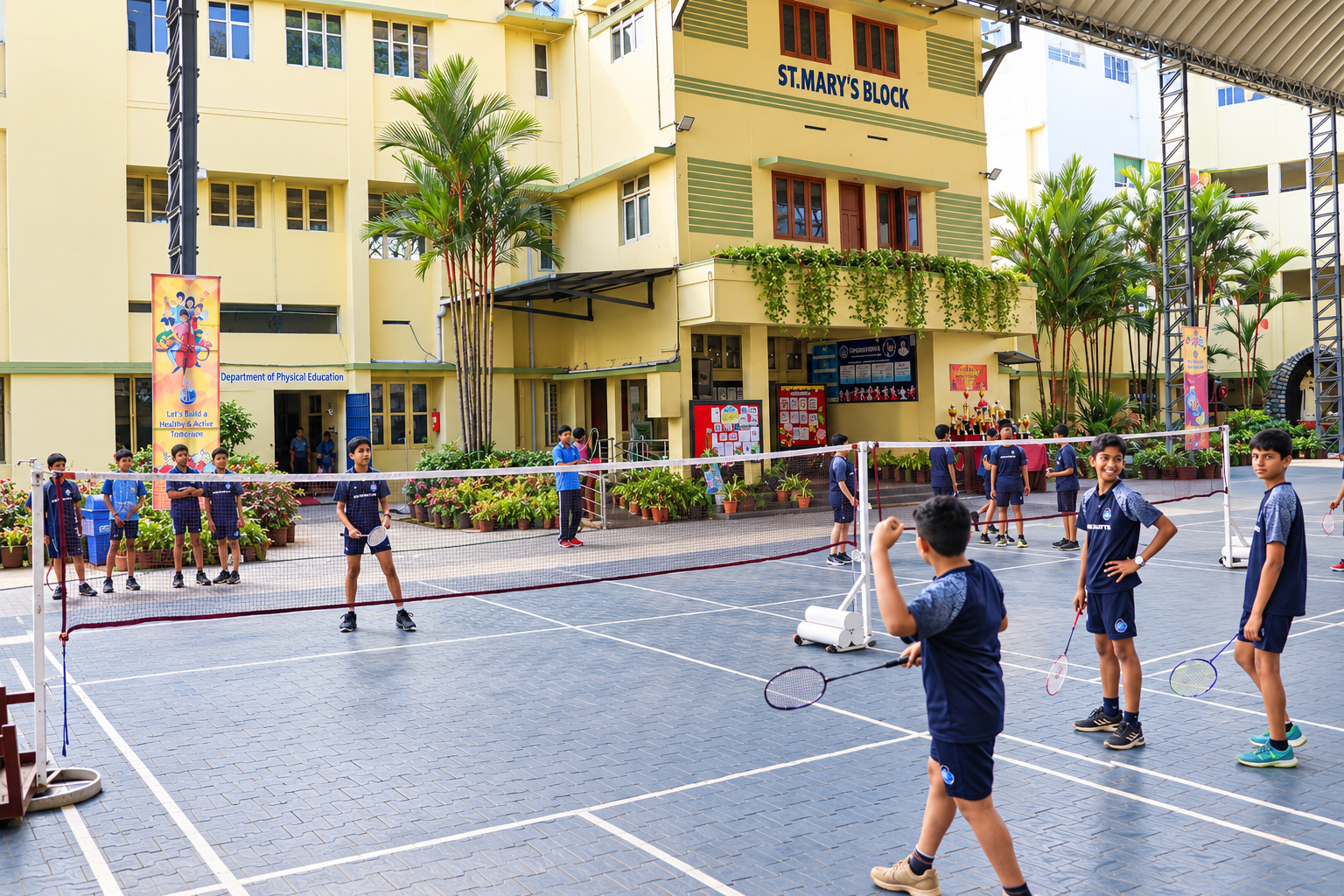 Badminton activity