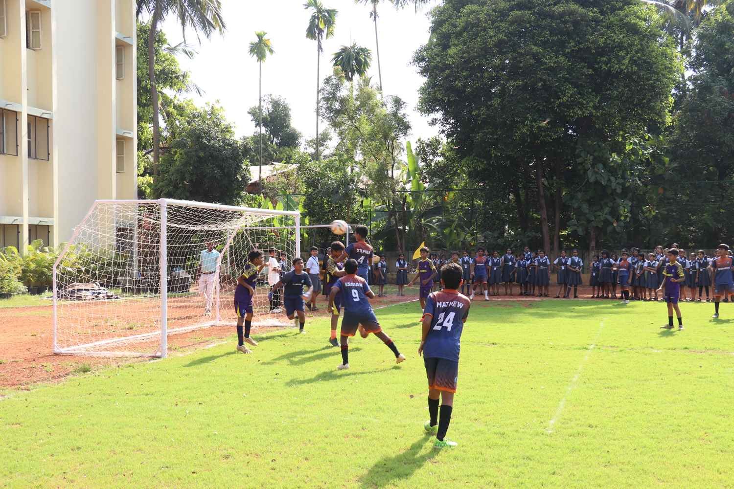 DEVAMATHA CMI PUBLIC SCHOOL INAUGURATES RENOVATED SCHOOL GROUND