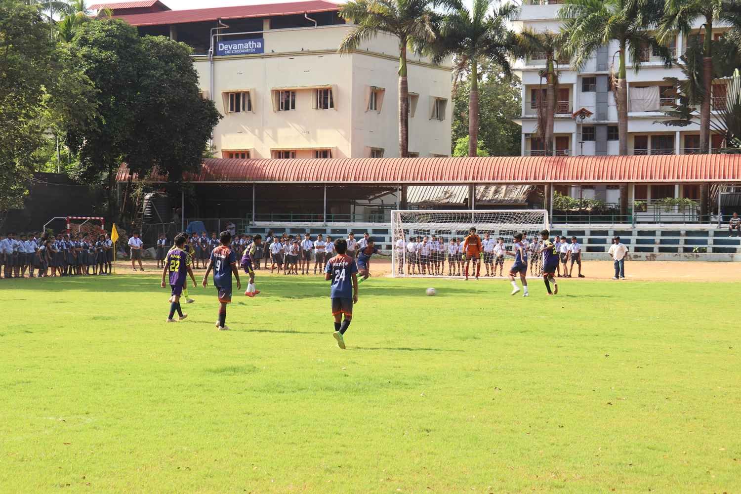 DEVAMATHA CMI PUBLIC SCHOOL INAUGURATES RENOVATED SCHOOL GROUND