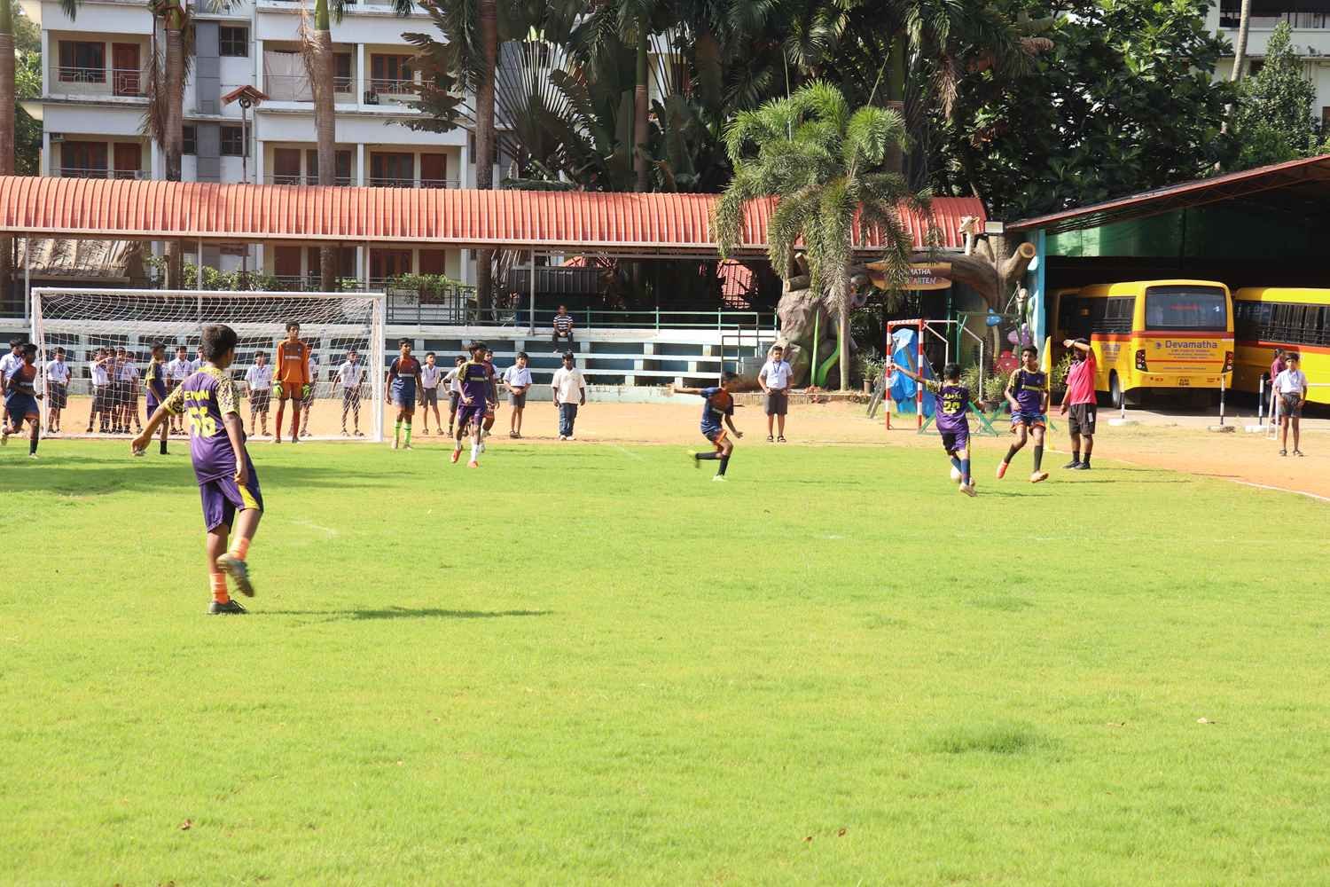 DEVAMATHA CMI PUBLIC SCHOOL INAUGURATES RENOVATED SCHOOL GROUND
