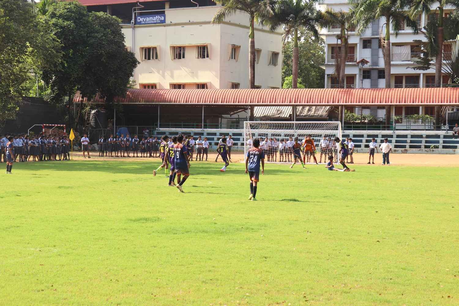 DEVAMATHA CMI PUBLIC SCHOOL INAUGURATES RENOVATED SCHOOL GROUND