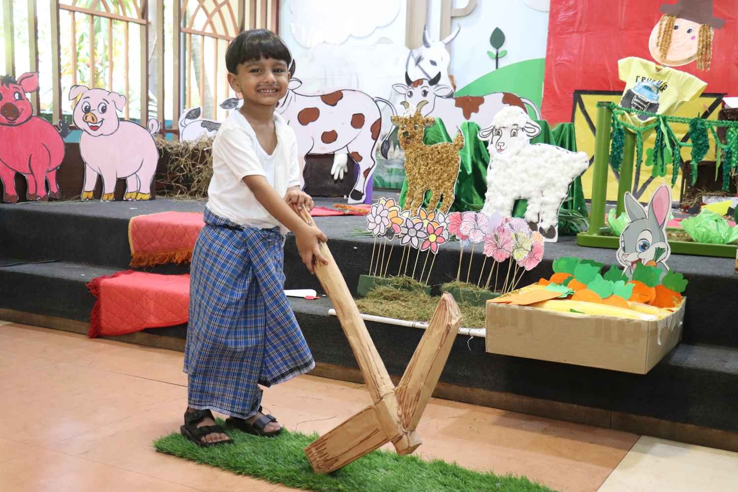 Devamatha CMI Public School Celebrates Farm Day