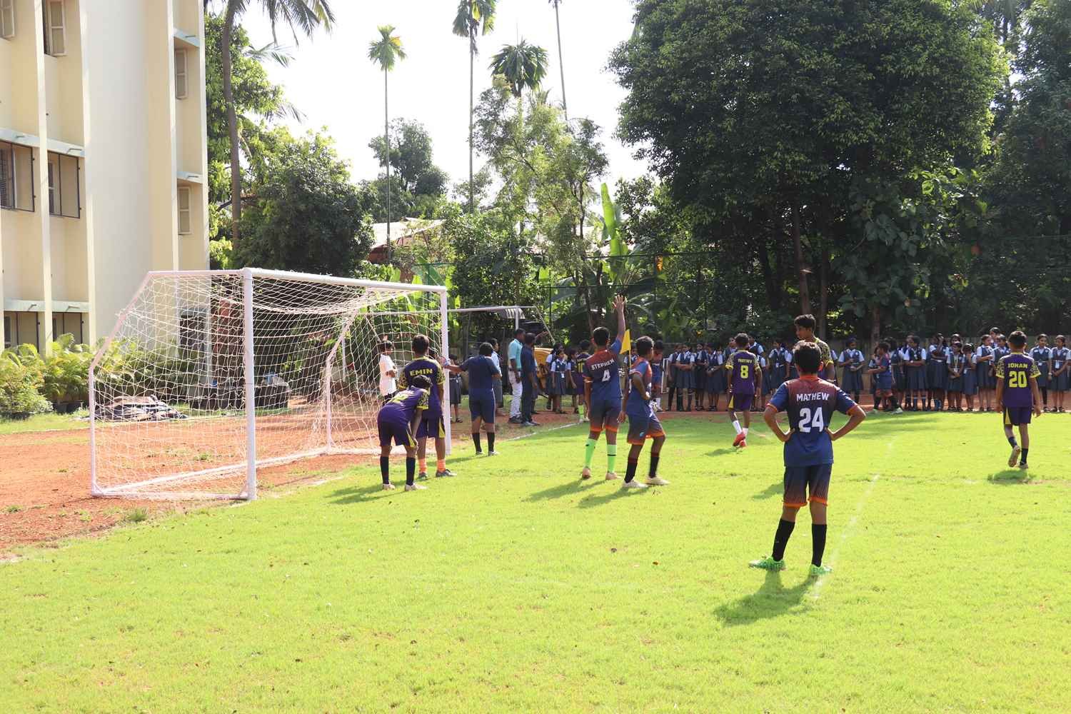 DEVAMATHA CMI PUBLIC SCHOOL INAUGURATES RENOVATED SCHOOL GROUND